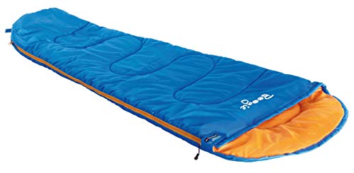 High Peak Kinderschlafsack Boogie, Komforttemperatur 14°C, inkl. Packsack, klein, kuschelig, Camping, Reisen, atmungsaktiv, hautsympathisch, umweltfreundlich,...