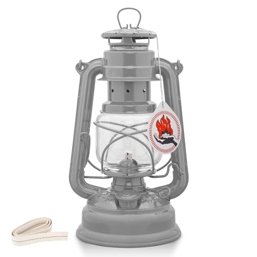 Feuerhand Sturmlaterne Baby Special 276 - Made in Germany seit 1893 - Petroleumlampe aus pulverbeschichtetem Stahl und bruchsicherem Glas - Zink