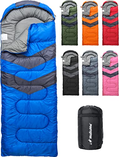 MalloMe Schlafsack Outdoor - Schlafsack Erwachsene und Kinder - Schlafsack Winter, Schlafsäcke, Camping Sleeping Bag, Deckenschlafsack - Winterschlafsack -...